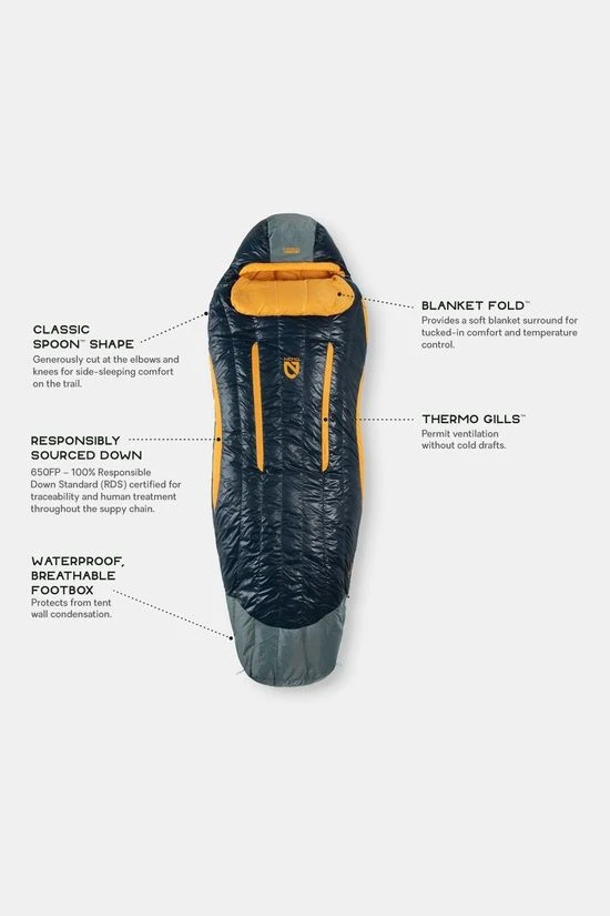 Nemo Disco Mens 15 Long Slaapzak - Afbeelding 10