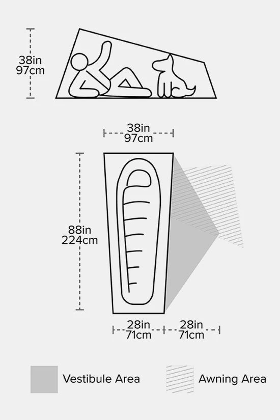 Big Agnes Copper Spur Hv Ul1 Bikepack Tent - Afbeelding 10