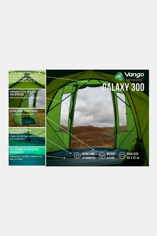 Vango Galaxy 300 Eco Tent - Afbeelding 5