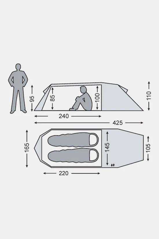 Nordisk Oppland SI 2-Persoonstent - Afbeelding 2