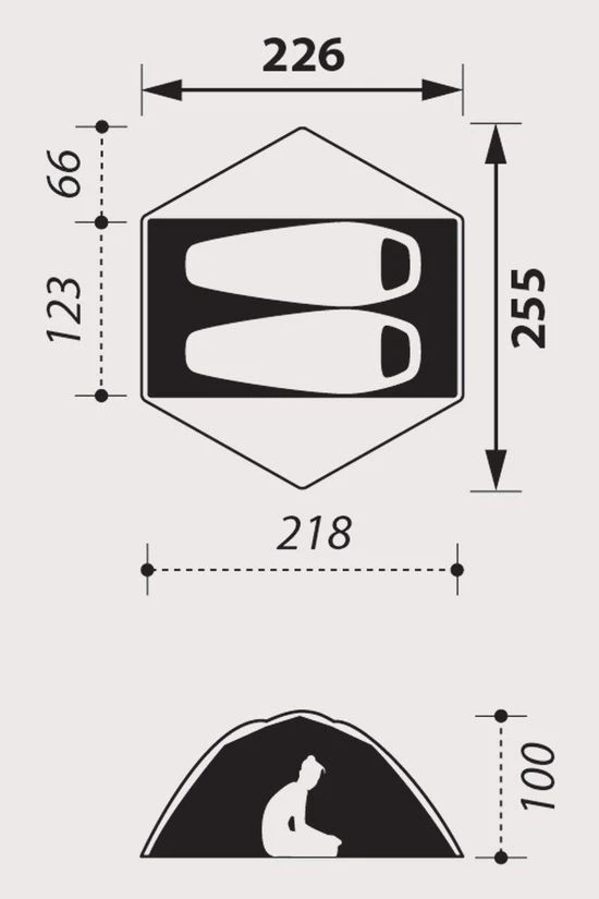 NOMAD Jade Pro 2-Persoonstent - Afbeelding 3