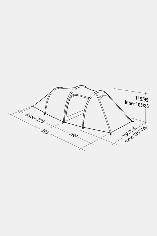 Robens Voyager Versa 3 Tunneltent - Afbeelding 20