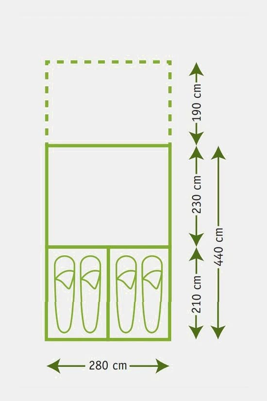 Tunneltent 2800 - Afbeelding 20