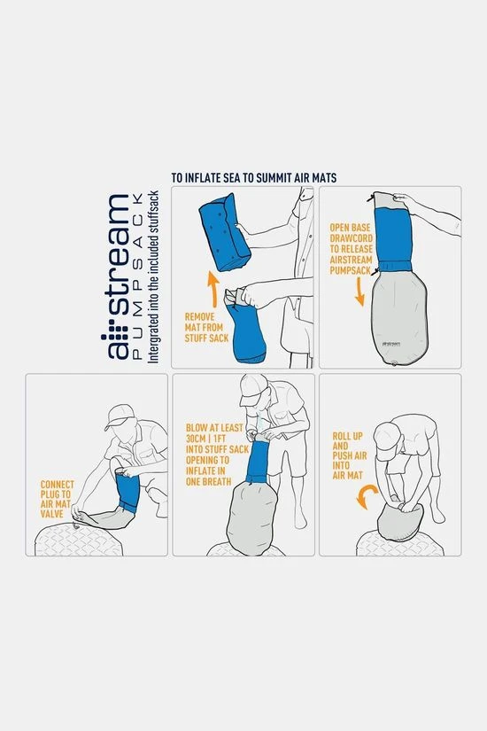 Sea To Summit Comfort Light Air Slaapmat Regular - Afbeelding 8